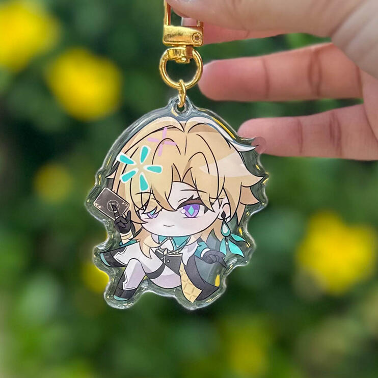 Aventurine Charm (2.5 Inches Acrylic)