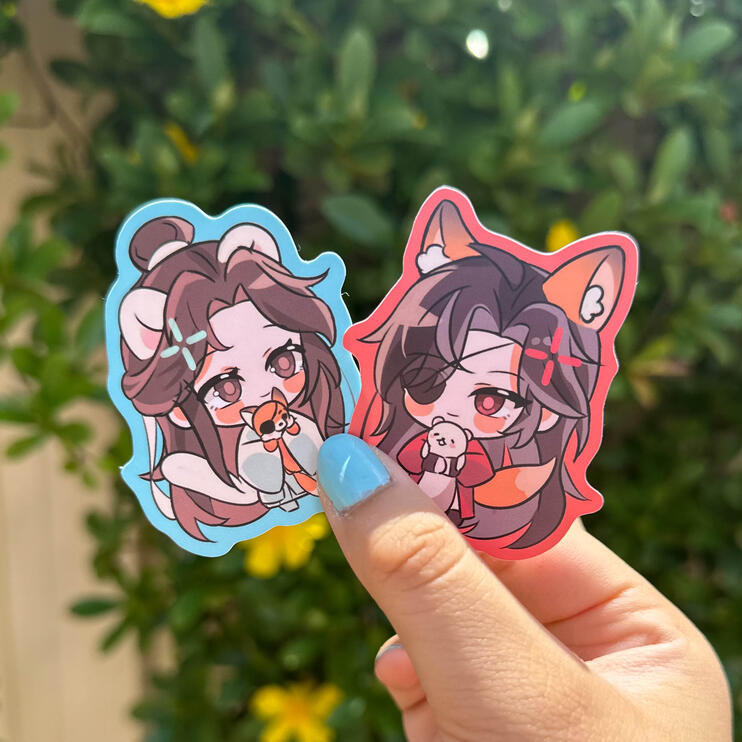 Hualian Stickers (2.5 Matte)